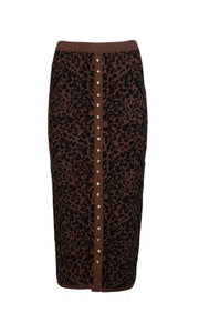 PRIMROSE JACQUARD MAXI SKIRT