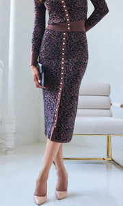 PRIMROSE JACQUARD MAXI SKIRT