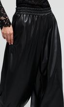 CASSANDRA PANT - Black Vegan Leather