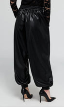 CASSANDRA PANT - Black Vegan Leather