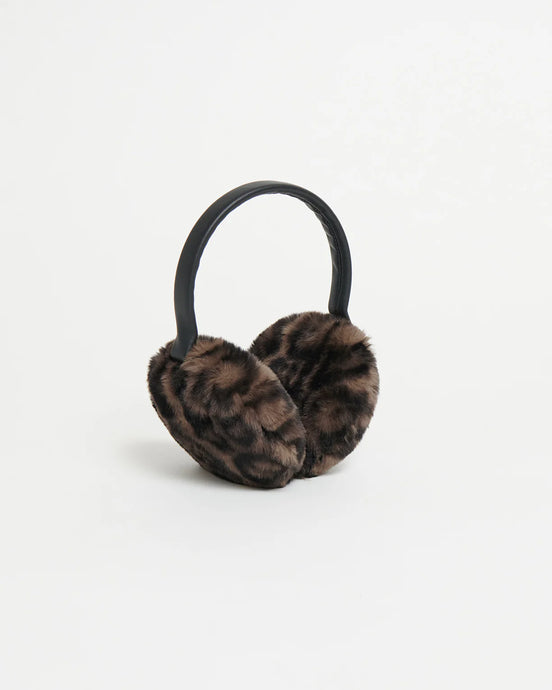 ESME EARMUFFS - Dark Leopard