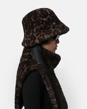 AMARA BUCKET HAT - Dark Leopard