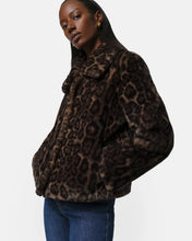 ELIS LEOPARD COAT - Dark Leopard
