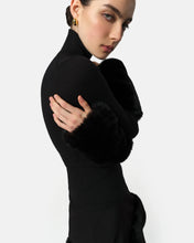 ASPEN CUFF TURTLENECK - Black