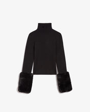 ASPEN CUFF TURTLENECK - Black