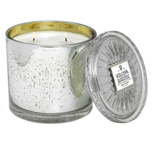 3 WICK CANDLE - Silver Birch