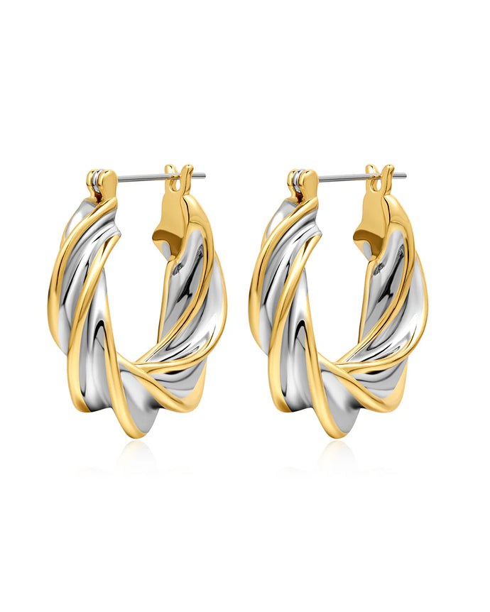 PERRY TWO-TONE HOOPS