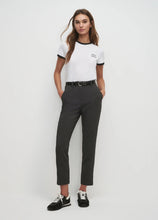 FAVORITE DAUGHTER RINGER TEE - White/Black