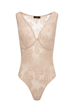 EMBROIDERY BODYSUIT - Cream