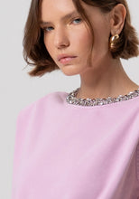 EMBELLISHED TANK SWEATER - Faded Pink