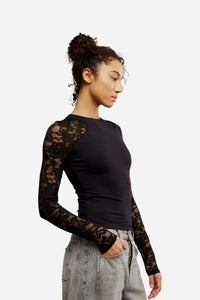 NO EXCUSES LONG SLEEVE - Black