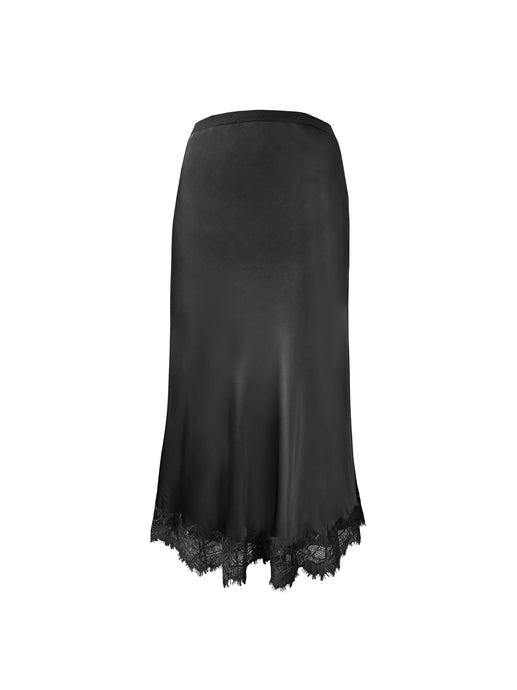 HARLOW BIAS SKIRT - Black