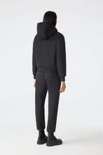 GWENDAL - Reversible Faux Fur Hoodie  Black