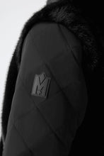 GWENDAL - Reversible Faux Fur Hoodie  Black