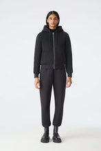 GWENDAL - Reversible Faux Fur Hoodie  Black