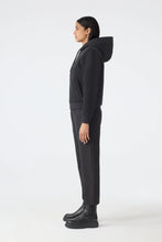 GWENDAL - Reversible Faux Fur Hoodie  Black