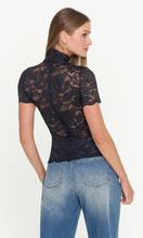 CALLEN LACE TOP - Black