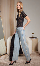 CALLEN LACE TOP - Black