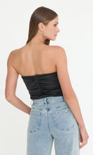 PHOEBE RUFFLE BODYSUIT - Black