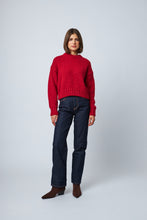 HATTIE SWEATER - Poinsettia