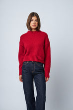HATTIE SWEATER - Poinsettia
