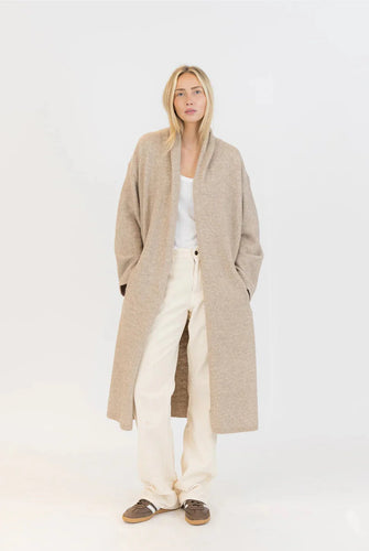 HUGH CARDIGAN - Camel