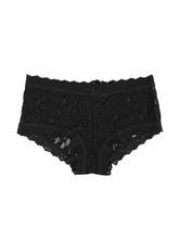 SIGNATURE LACE BOYSHORT - Black