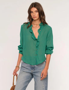 RACHEL SHIRT - Emerald