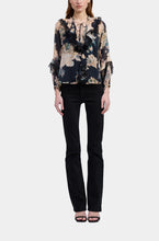 PEREGRINE BLOUSE - Black Apricot