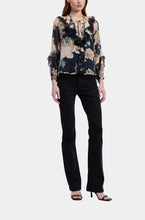 PEREGRINE BLOUSE - Black Apricot