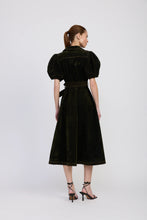 JULIEN MIDI DRESS - Olive