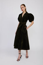JULIEN MIDI DRESS - Olive