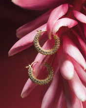 PAVE AMALFI HUGGIES - Gold