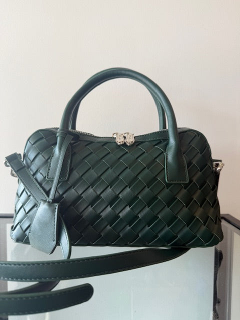 TOP HANDLE BAG - Green