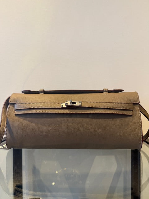 EAST WEST CLASP BAG - Fango