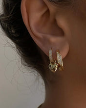 PUFFY HEART HUGIES - Gold