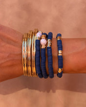THE SEVILLE PEARL BRELET SET - Navy