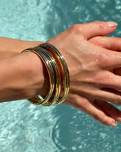 THE MALLORCA BANGLES SET - Gold