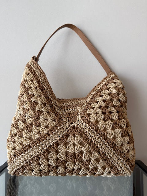 CROCHET SHOULDER BAG
