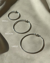 ICON HOOP LARGE - Silver