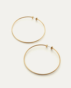 ICON HOOPS LARGE - Gold