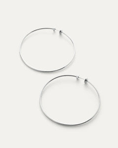 ICON HOOP LARGE - Silver