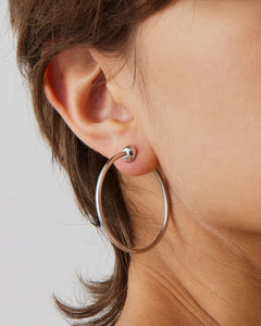 ICON HOOPS SMALL - Silver