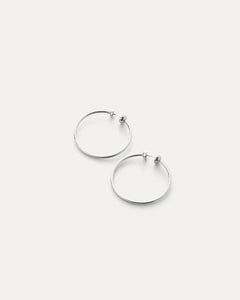 ICON HOOPS SMALL - Silver
