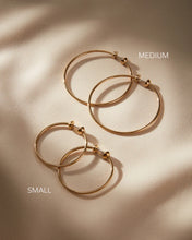 ICON HOOPS SMALL - Gold
