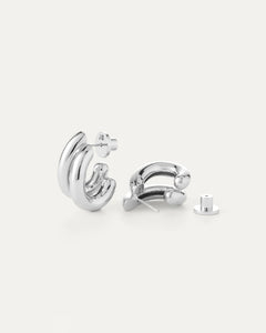 FLORENCE EARRINGS - Silver