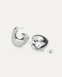 GIGI HOOPS - Silver
