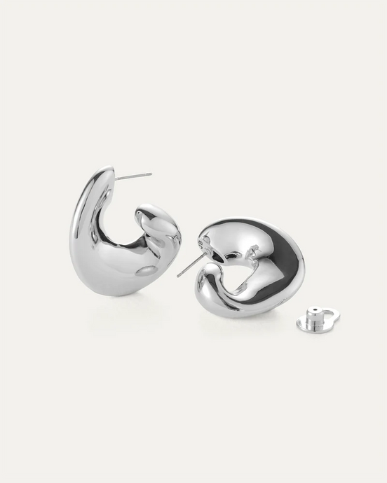 GIGI HOOPS - Silver