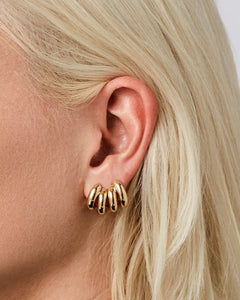 MINI FLORENCE EARRINGS - Gold