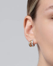 MINI FLORENCE EARRING - Two Tone